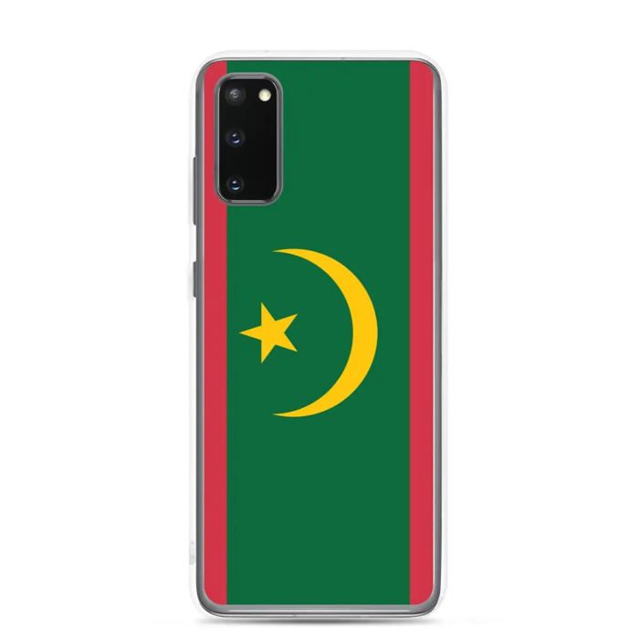 Coque Téléphone Drapeau de la Mauritanie Samsung Galaxy S20 Plus