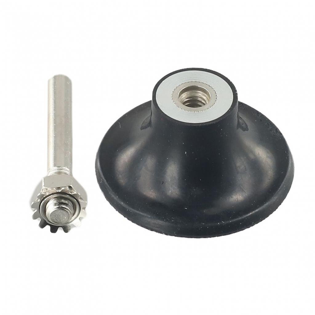 Holder Sanding Disc M6 Polish Quick Replacement Rubber+Steel