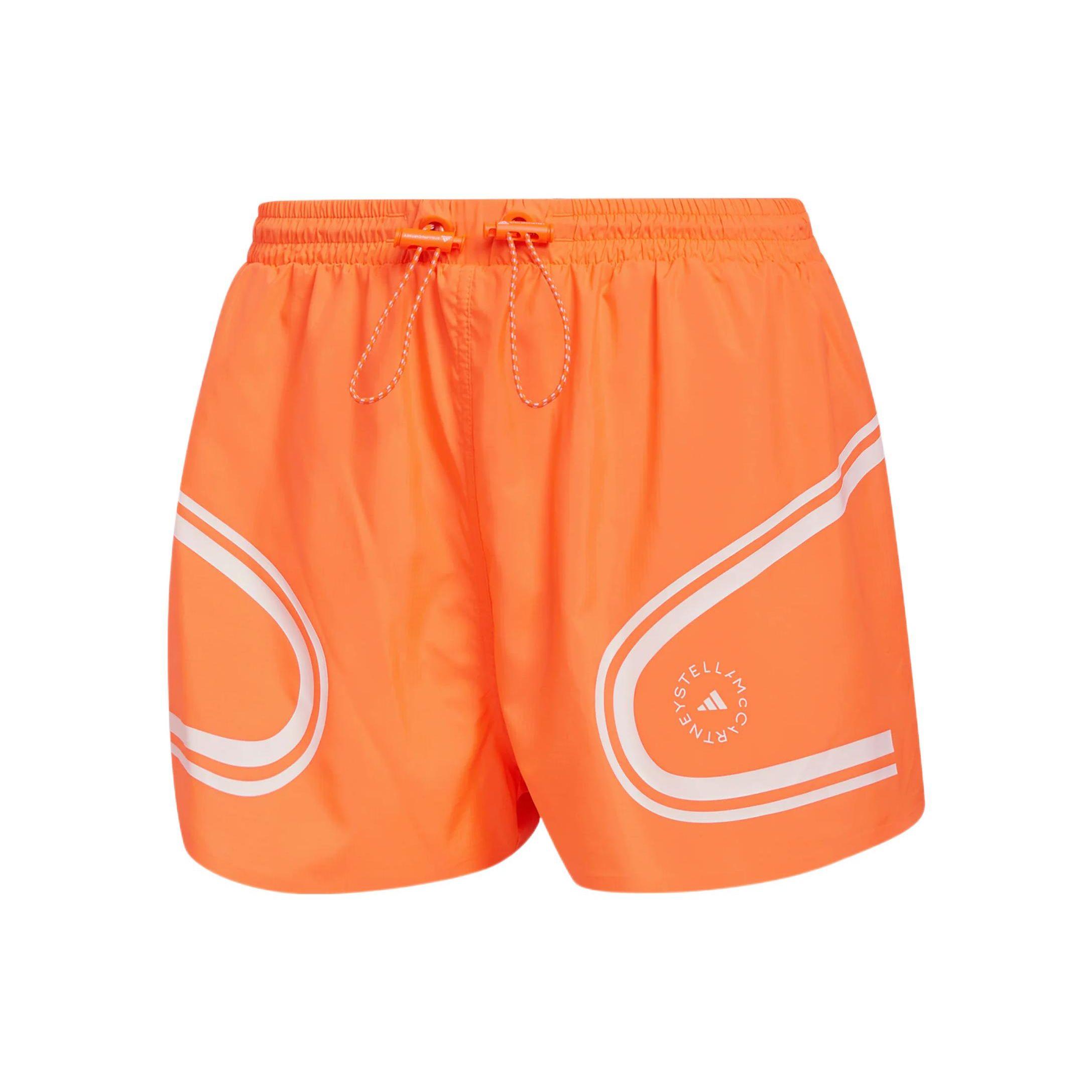 Adidas By Stella McCartney TruePace Women Running Shorts Orange HB6080 XS