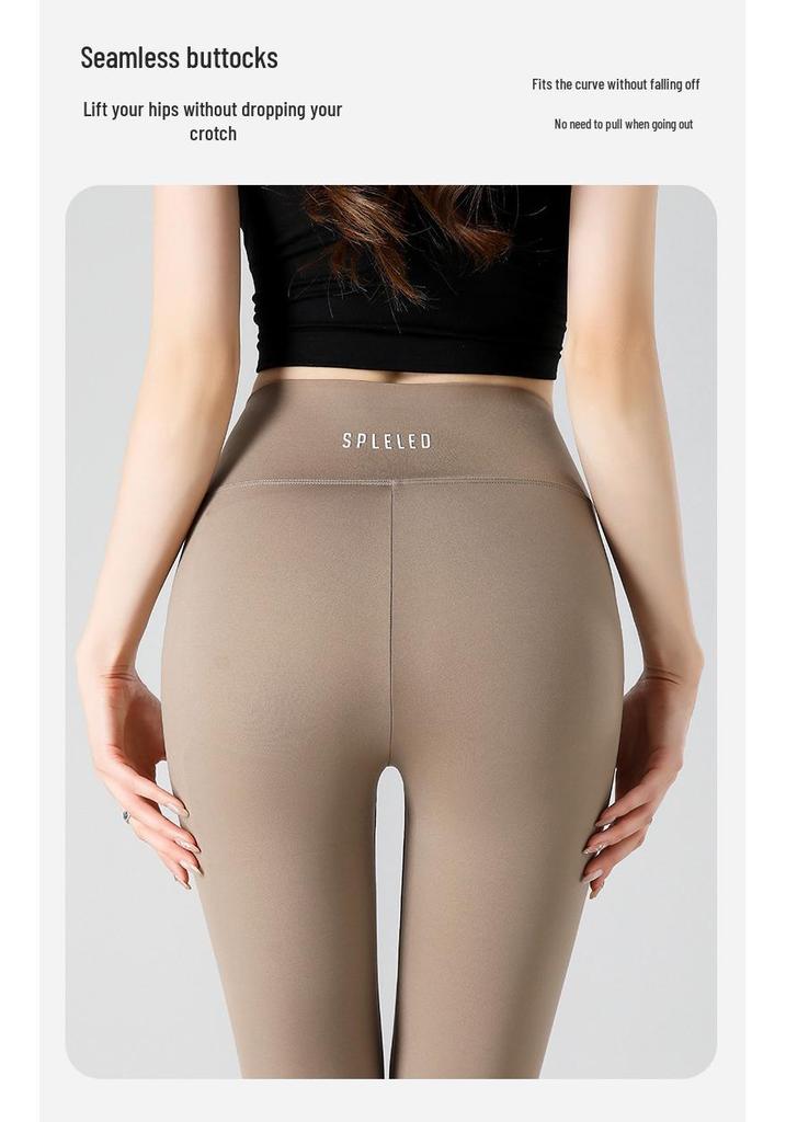 Women's High-Waist Tummy Control Shark Pants - Comfortable, Versatile, Hip-Lifting, Three-Quarter Base Layer for Summer 2026