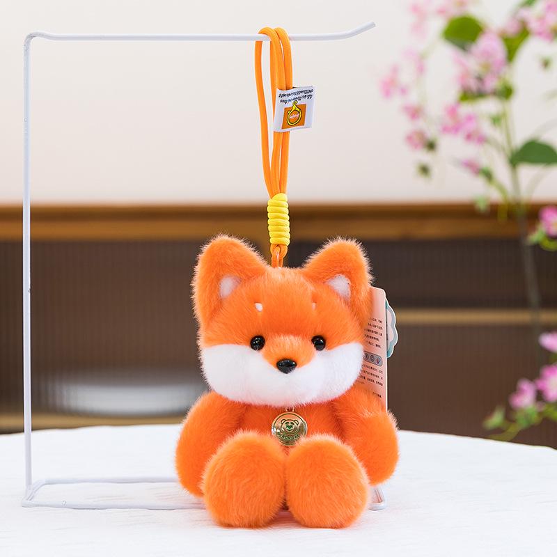 Adorabile Bambola Animale di Peluche - Compagno da Tavolo e Portachiavi per Bambini