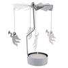 Metal Rotary Candle Holder Light Carousel Stand Tea rollingHome Christmas
