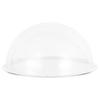 22Cm Clear Acrylic Cat Capsule Dome Nest Bowl for Indoor Cats Panoramic View Quiet Resting Area Scratching Post Replacement