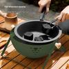 HODTOWN Portable Hemispherical Charcoal Grill Set