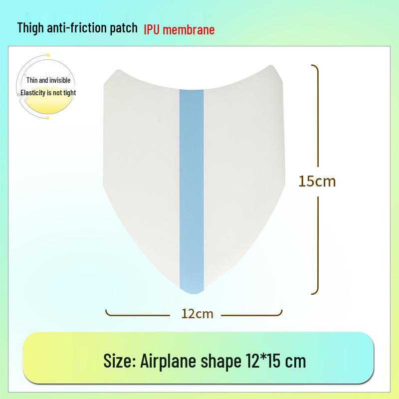 Bing Pai Anti-Chafe Transparent PU Film Stickers: Prevent Thigh & Heel Abrasion, Waterproof & Invisible