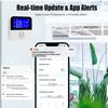Wifi Temperature Humidity Sensor Alarm Smart Home Indoor Outdoor Thermometer Detector for Plant Aquarium Support Alexa Bbq