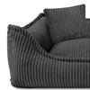 Legowisko Ortopedyczne Denzoo Milano Dark Grey "S" 70X50 Kojec Sofa Posłanie