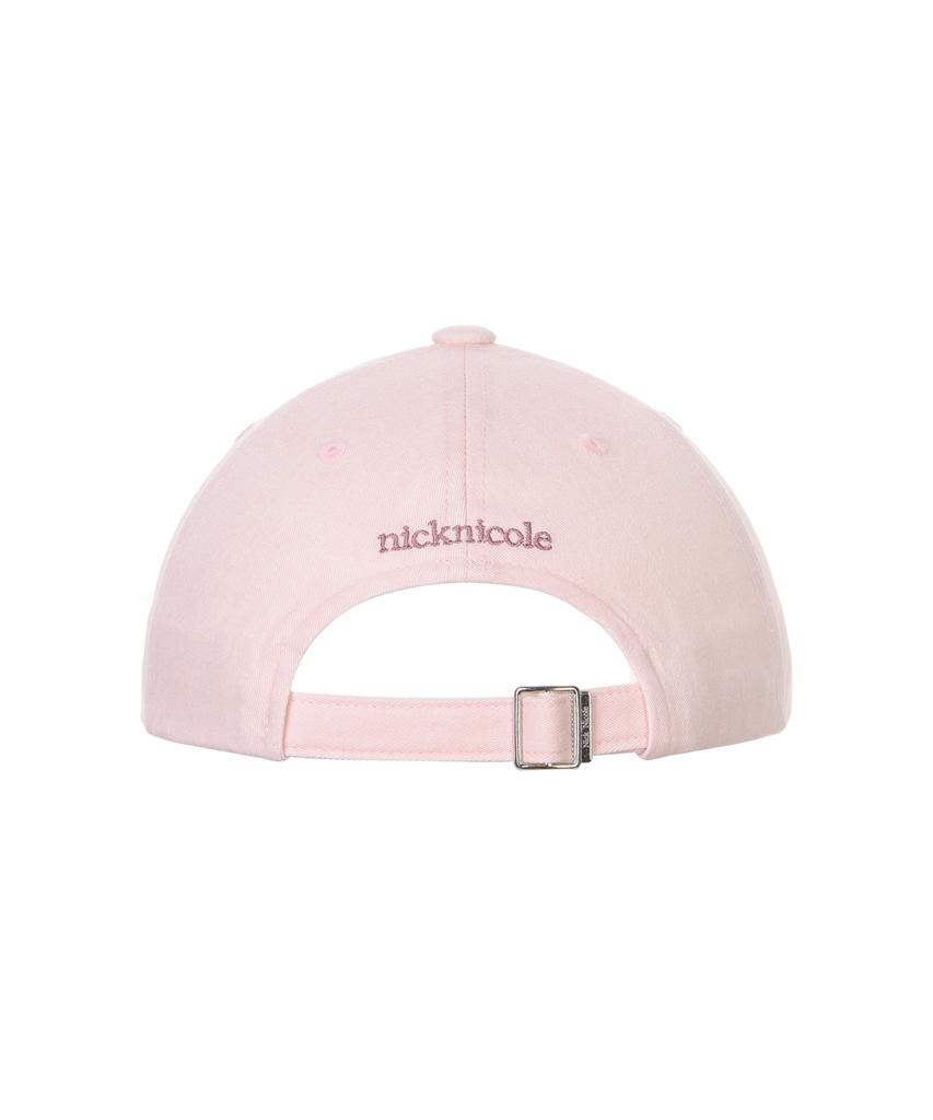 Nigaennikol Nn Dotcom Signature Ball Cap_Baby Pink
