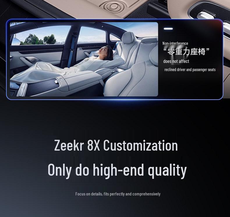 Zeekr 8X TPE2026 Interior Floor Mats - New Car Modification Accessories Carpet.