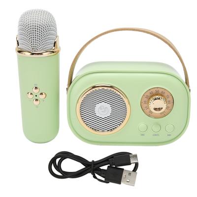 Bezprzewodowy głośnik Bluetooth z mikrofonem, przenośny, ładowalny, mini mikrofon, zestaw głośników do domu