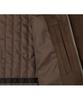Lettercomo Racer Suede Blouson Jacket Dark Brown
