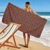 Colorful Polka Dot Pattern Beach Towel Beach Towel Quick-drying for Travel Outdoor Sports Jogging Beach and Swimming
