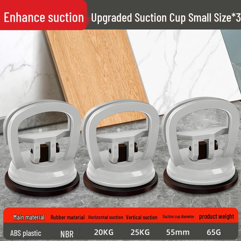 Aluminum Buckle Suction Cup Lifter for Ceiling, Tile, and Glass Installation