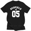 Bomulls t-shirt t-shirts PRISON BREAK SÄSONG 5 Michael Scofield 05 UNISEX T-SHIRT märke vardaglig kortärmad för sommar t-shirt