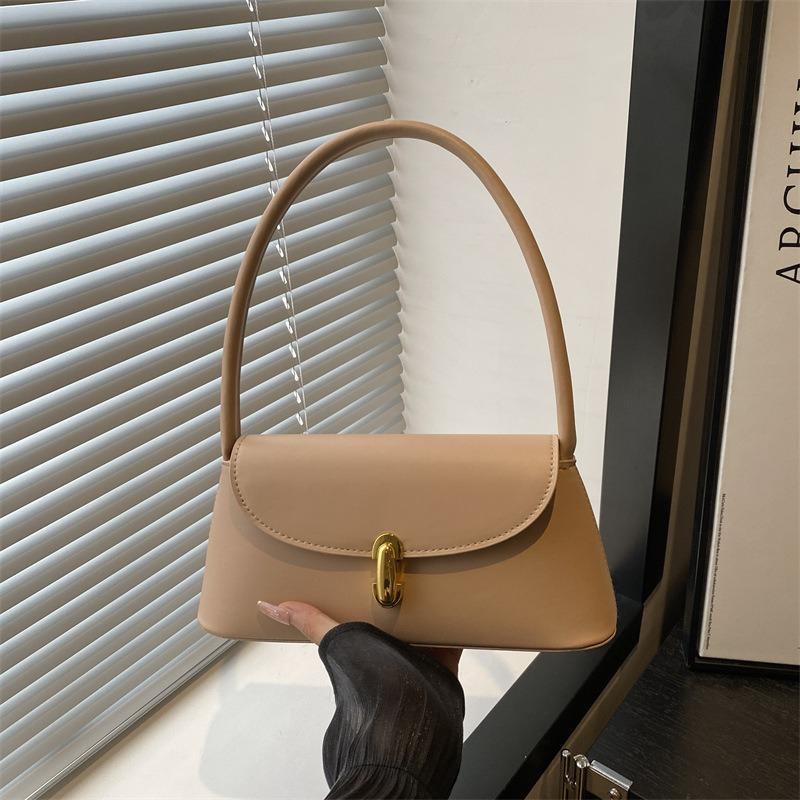 

Niche retro simple underarm bag new fashion bag quality versatile shoulder bag tote bag