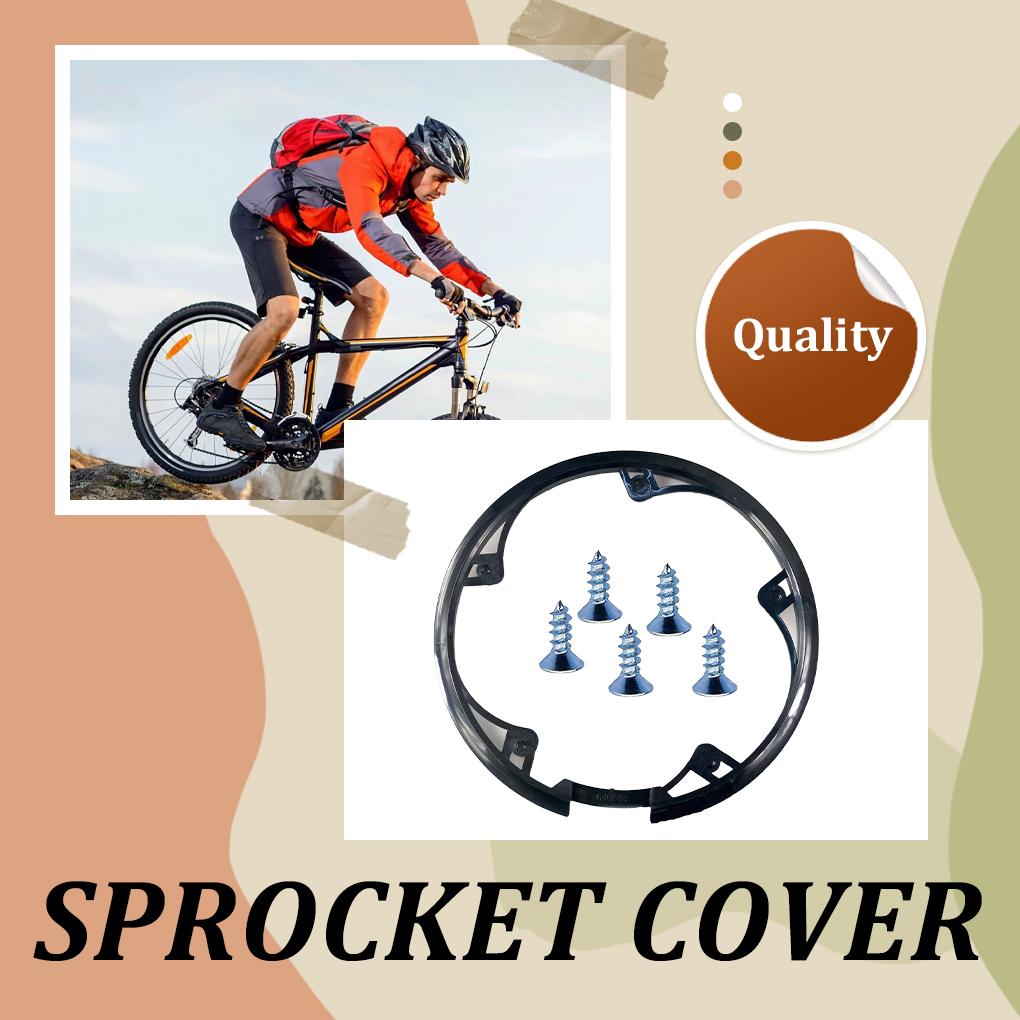 6piece Lightweight Crankset Cover For Electric Bike Good Protection Guaranteed Bicycle Crankset