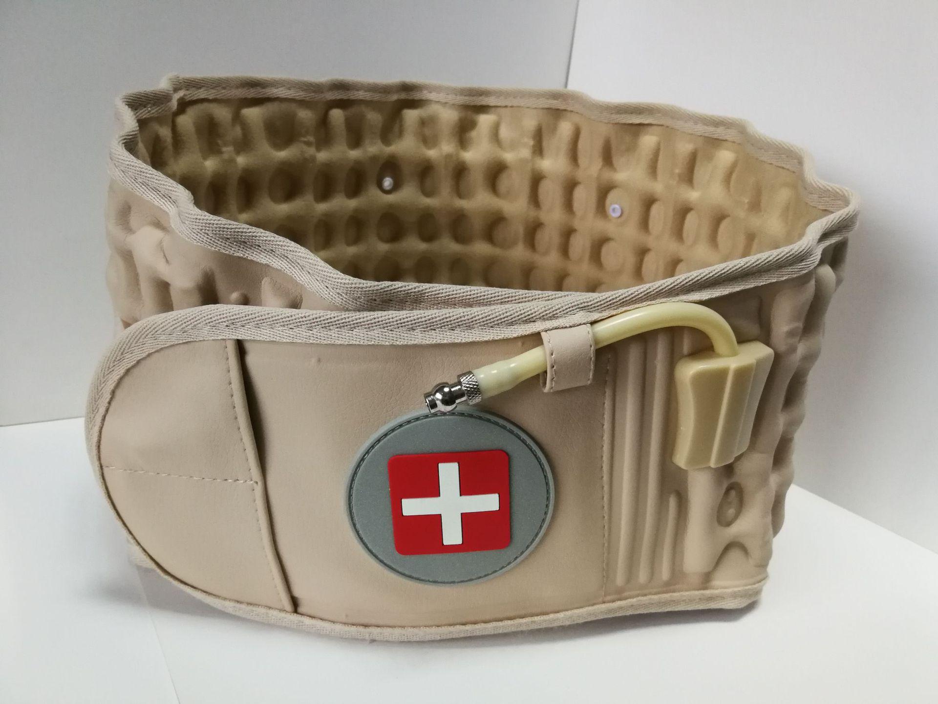 

Jimlong CR-801A Портабельный пневматический пояс-поддержка для поясничной тракции для использования на открытом воздухе One Size бежевый