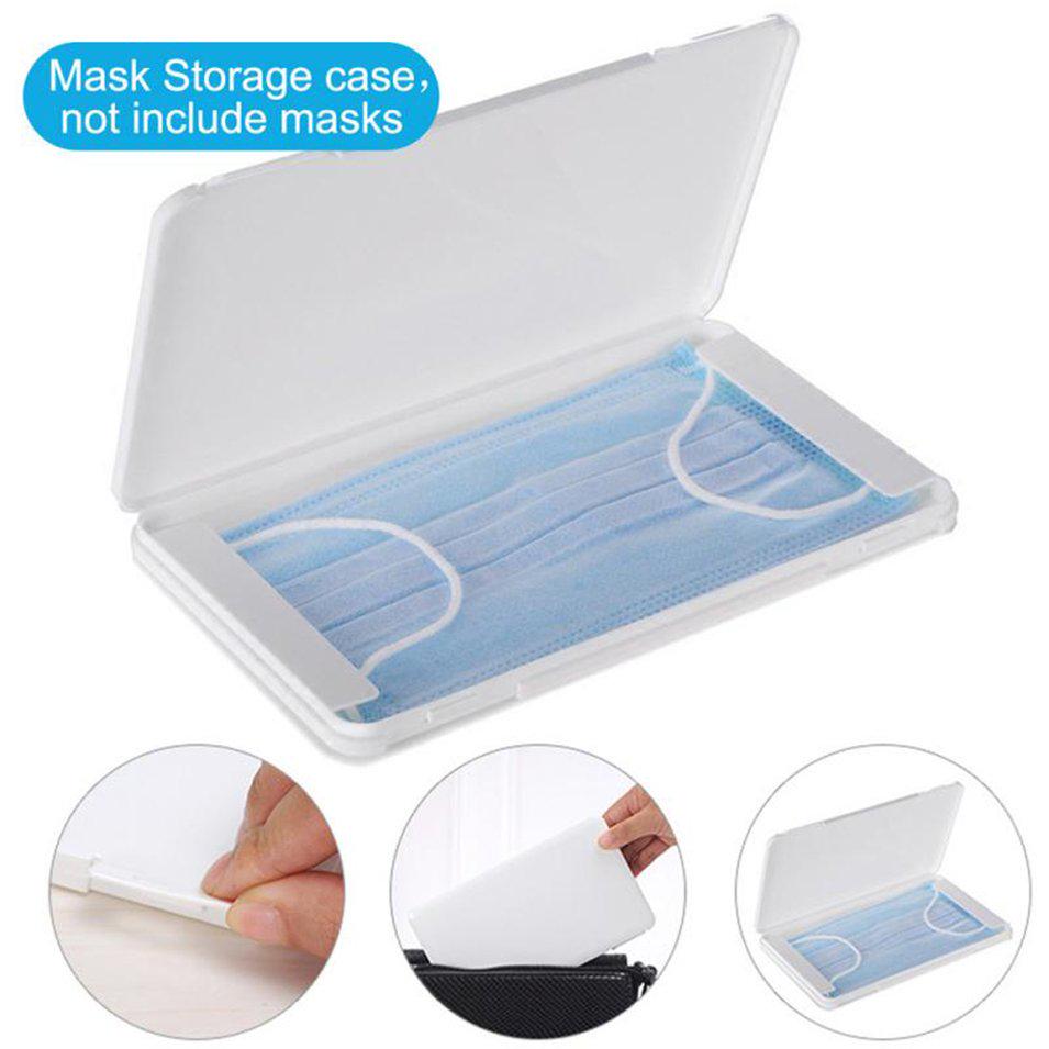 Buy Portable Face Masks Organizer Dustproof MoistureProof Cover
