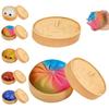 Fun Glitter Dumpling, Glitter Dumpling Squishy Box Dumplings Squishy Anxiety Relief Fidget Soft Squeeze Decompression Dough