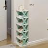 1Pc Space Saving Foldable Shoe Rack, Suitable for Double Row Design In RVs, Bathrooms, and Dormitories