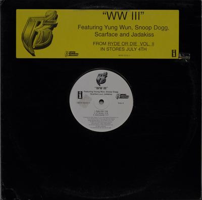12inch Record RUFF RYDERS - WW III INTR101311 Interscope Reco 2000 US Rap & Hip-Hop/R&B Used