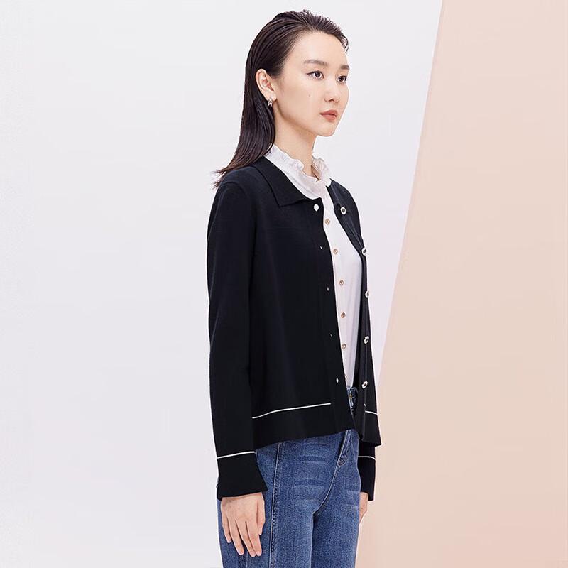 JESSIE Damen Strickjacke mit Revers