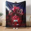 Ronaldo's Legacy Manchester United Blanket Durable Comfort Great for Office Chair Bedding Office Four Seasons Universal Playful Design