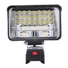 LED Work Light CordlessHandhelp, 20V Battery, 48W 6800LM Super Bright Illumination Wide Beam Flood Lamp,   Two USB Charging Port for Outdoor
