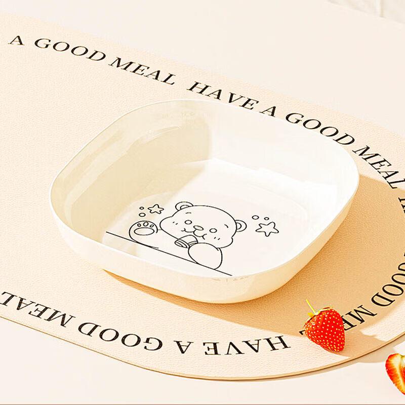 Nordic Style Round Plastic Bone Dish