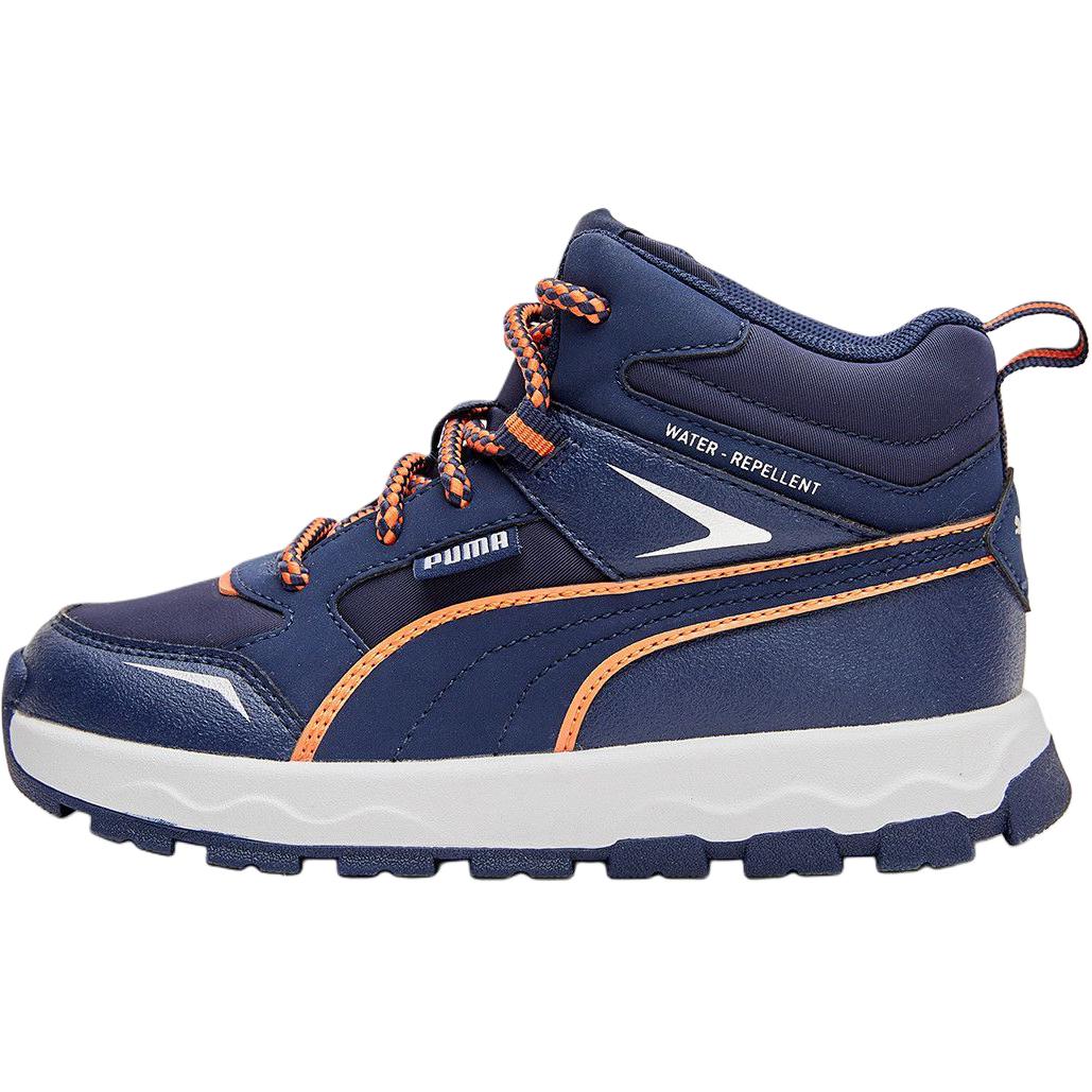 

Puma Evolve Trail Ps Универсальные Удобные Прочные Теплые Полувысокие Детские Кроссовки для Бега Детские Кроссовки Синие 397645-02 35