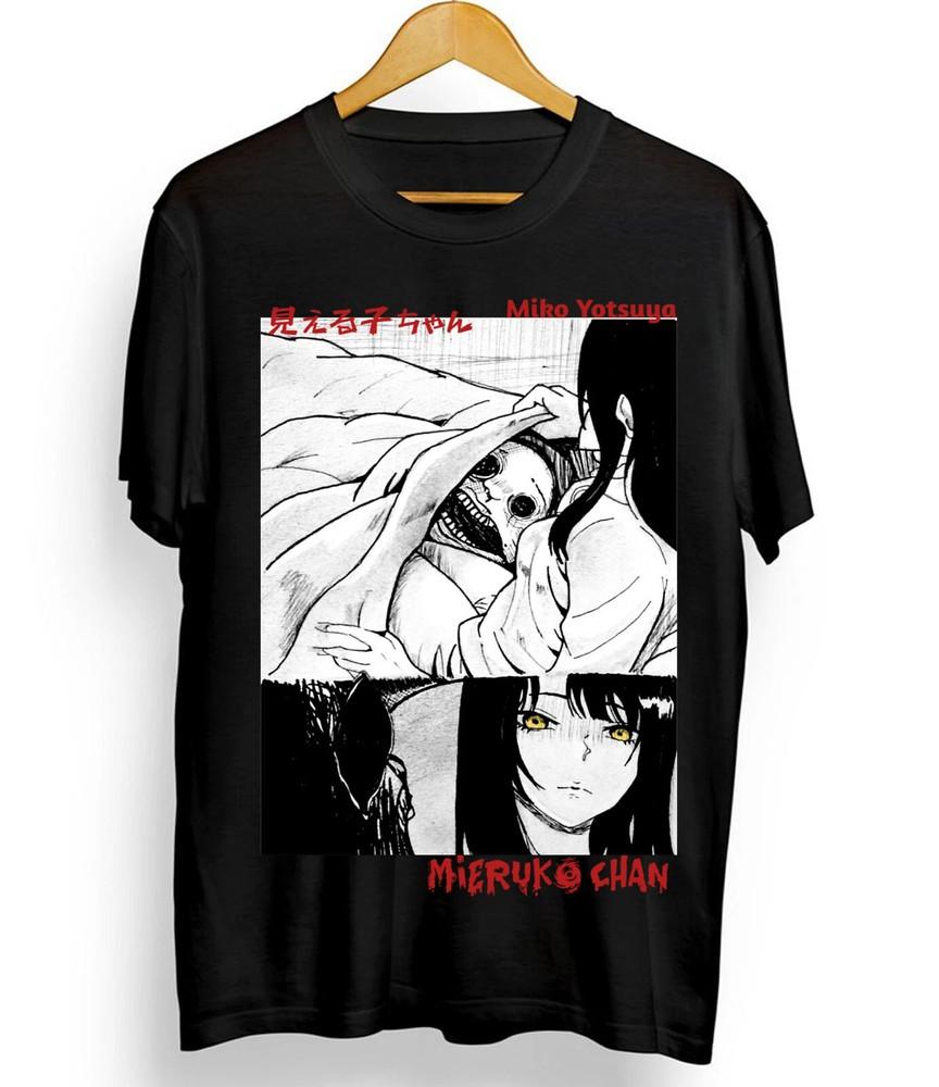 

Miko Yotsuya Mieruko Chan New ,mieruk wbr/ o Chan,miko Yotsuya Black Unisex T-Shirt L