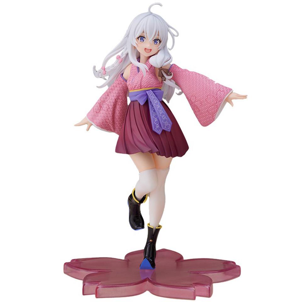 

Original Genuine Taito Wandering Witch: The Journey Of Elaina 20cm Elaina With Kimono Scale Ratio Model Figurine Toys Playsetss Gift Presents