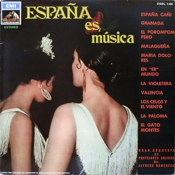 

LP Record GRAN ORQUESTA DE PROFESORES SOLISTA Espaa Es Msica 55547 Odeon 1969 Argentina Latin Used