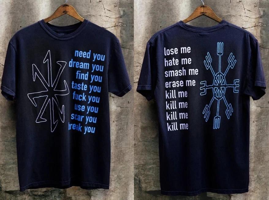 Nine Inch Nail 1995 Eraser DE Футболка Размер S-5XL XL