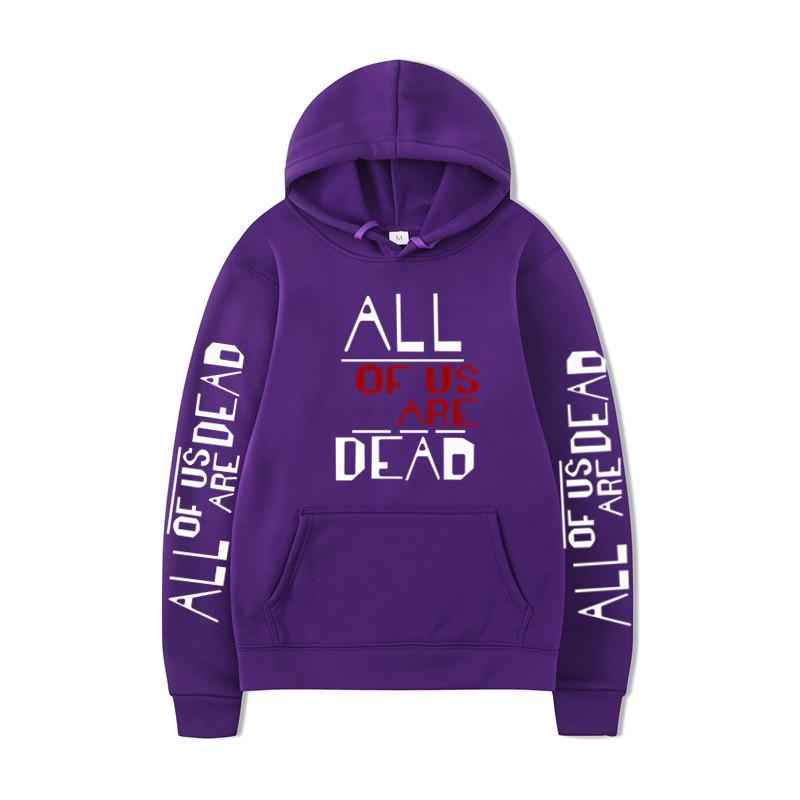 All of Us Are Dead Korean Drama Print Men's Hoodie Vintage Unisex Pullover Men Graphic Hoody Tops Oversize Clothing