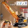 Large Remote Control Alloy Excavator Toy for Kids