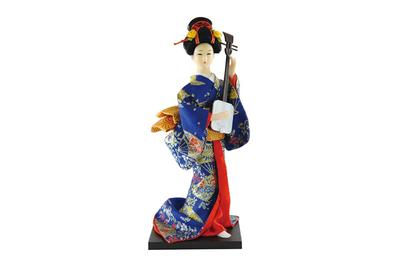 Japanische Puppe 9 Zoll Shamisen 303-021