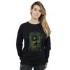 DC Comics Womens/Ladies Aquaman Framed Trident Sweatshirt