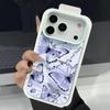 Fantastic Butterfly Print Case For iPhone 17 18 Pro Max Leather Texture Silicone Cover For iPhone 16 15 14 13 Pro Max 17E