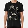 Dinosaur Fossils In Black S To 5XL Made In the AU/USA T-Shirt