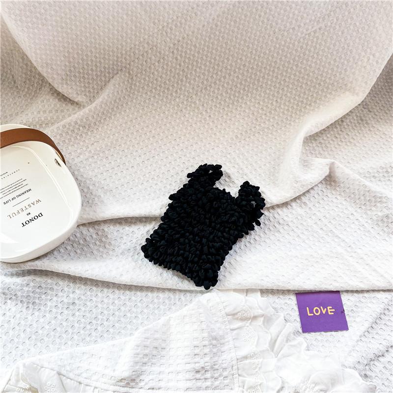 

Chic Korean Style Kids Bag Compact Lightweight Snack Pouch Perfect For Outings чорний