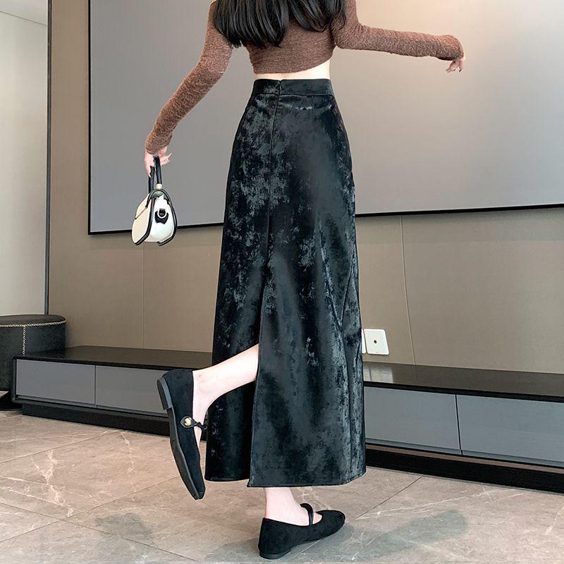 

Весенняя женская юбка миди А-силуэта бодикон для миниатюрных - Новый китайский стиль, Белый жаккард M (100-110 jin) чёрный