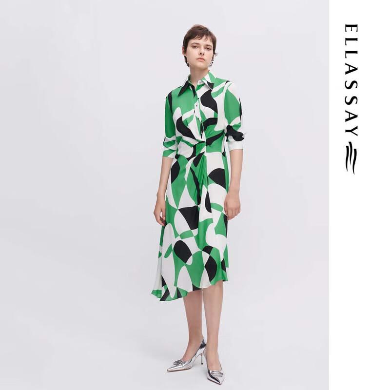 

ELLASSAY Women s X-Shape Tailored Shirt Dress
