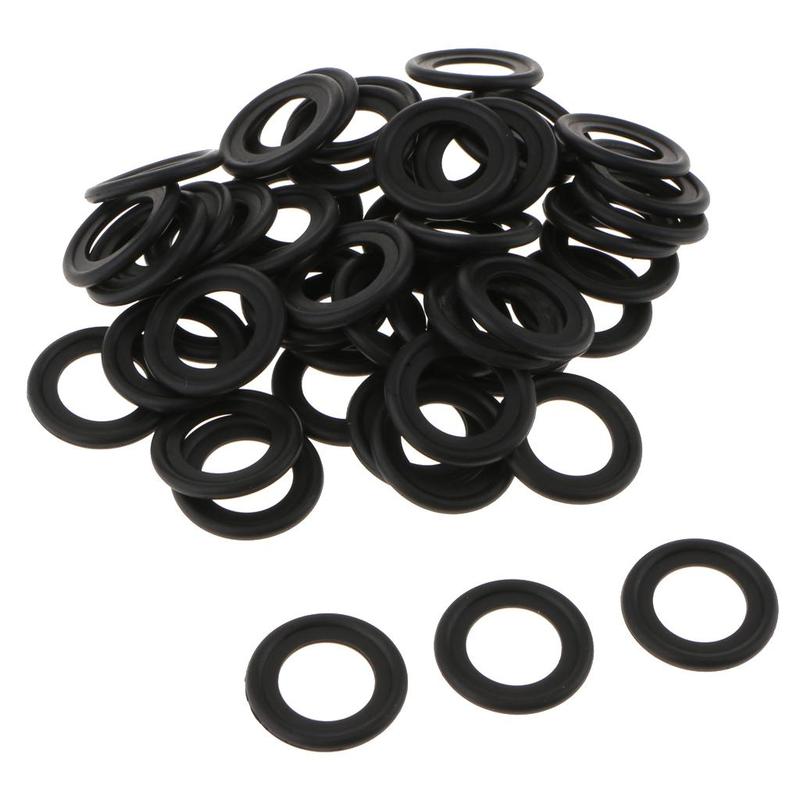 M14 Oil Drain Plug Washer Gaskets Rubber Seal Kit for Engine Oil Change Container