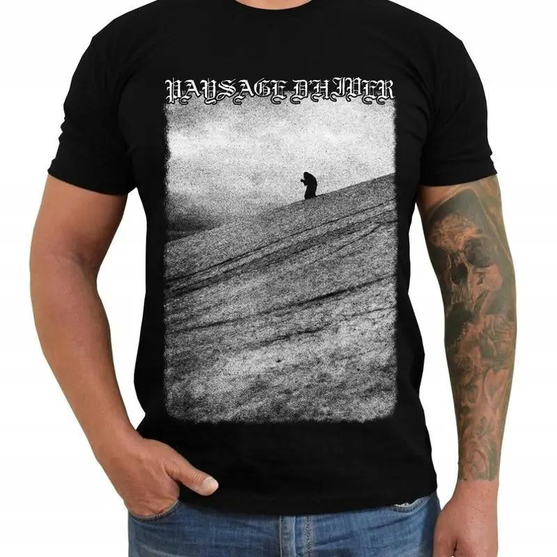 Paysage Dhiver T Shirt Black Metal Gift For Fan Te4555