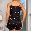 Women's Sleepwear , Sexy Camisole Vest Shorts Two-piece Set , Milk Silk Home Clothes