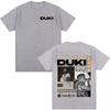 Rapper Duki Duki 5202 MIXTAPE 2026 Album T Shirts Unisexs Women Fashion Hip Hop Vintage Tshirt Cotton Casual Short Sleeve Tshirt