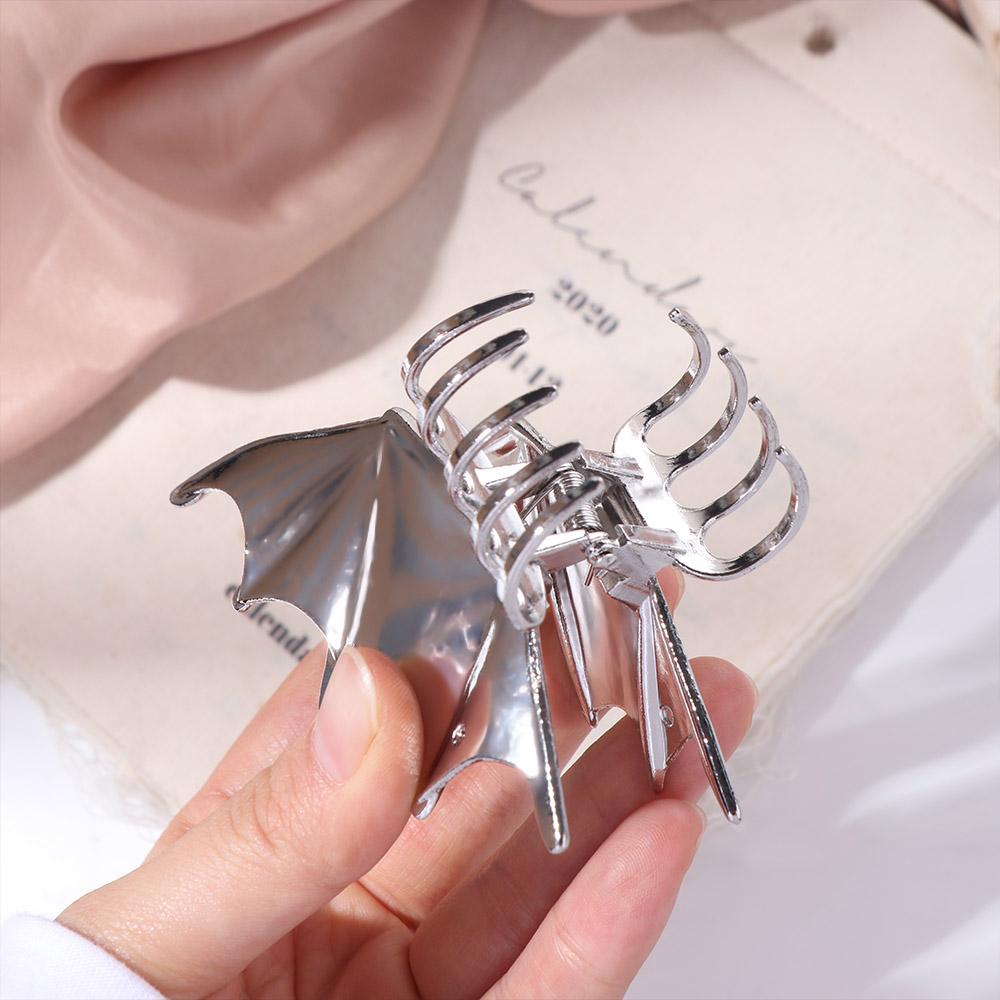 Y2k Bat Claw Clip Korean Style Bat Hairpin Fashion Bat Wing Hair Claw  Halloween