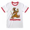Scooby Doo Camiseta unissex adulto Munchies Ringer