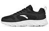 Men's Sneakers Sky Textile, Leather Cushioning Slip Resistant Low Top Running Shoes Men's Black White